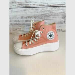 Converse Chuck Taylor All Star Move
High Top Platform sneakers Vintage Peach 7